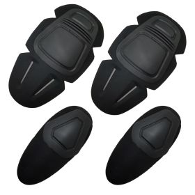 Adjustable Sports Knee & Elbow Pads | Riding & Skate Guards (Option: Black C)