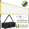 32'x3' Volleyball Net with Anti-Sag Winch