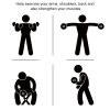 Hex Dumbbell Set of 2 – Rubber Weights with Non Slip Handles