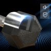Hex Rubber Dumbbell Set | No-Roll Free Weights