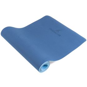 Natura TPE Yoga Mat 1/4" (Option: Blue/Aqua)