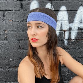 JupiterGear Sweat-Wicking Sports Headband for Running & Gym (Color: Blue)