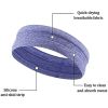 JupiterGear Sweat-Wicking Sports Headband for Running & Gym