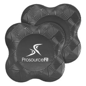 Yoga Knee Support Pads (Set of 2) (Option: Black)