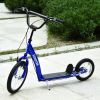 Kids Ride On Kick Scooter – Blue, Adjustable Handlebar & Dual Brakes