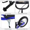 Kids Ride On Kick Scooter – Blue, Adjustable Handlebar & Dual Brakes