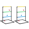 Ladder Ball & Golf Throwing Set – Outdoor Game with 6 Bolas & Bag