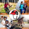 Leather Baseball Cap Bicycle Helmet with UV Visor | Adjustable
