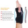 Left Hand Wrist Support Brace with Splint for Recovery