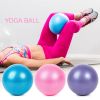 9.8" Mini Pilates Yoga Ball with Inflatable Straw