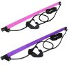 Pilates Stick Home Fitness Bar with Foot Pedal Bands