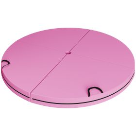 Pink Foldable Pole Crash Mat | EPE Foam Dance Mat (Option: Pink-770x770x380 mm)