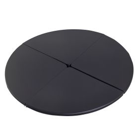 Pole Dance Crash Mat 2" Thick 5ft Folding Safety Mat (Option: Black-760x760x210 mm)
