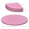 Pole Dance Mat 2" Thick Folding Crash Pad Pink