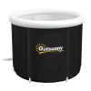 Black Portable Cold Plunge Ice Bath
