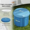 Blue Portable Cold Plunge Ice Bath