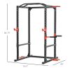 Power Tower Pull Up Bar & Squat Rack for Home Strength Training
