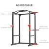 Power Tower Pull Up Bar & Squat Rack for Home Strength Training