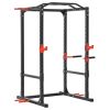 Power Tower Pull Up Bar & Squat Rack for Home Strength Training