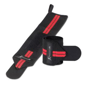 Weight Lifting Wrist Wrap with Loop (Option: wrl-red)