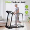 Rehabilitation Treadmill with Safety Handrails & LED Display