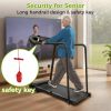 Rehabilitation Treadmill with Safety Handrails & LED Display
