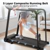 Rehabilitation Treadmill with Safety Handrails & LED Display
