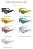 Steampunk Y2K Oversized Sport Sunglasses