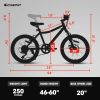 S20101 20-Inch Kids’ Mountain Bike – 7 Speed, Disc & V-Brake