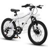 S20101 20-Inch Kids’ Mountain Bike – 7 Speed, Disc & V-Brake