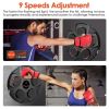 Smart Music Boxing Machine - LED Wall Punching Pad & Gloves