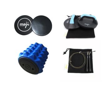 Strength & Cardio Essentials – Complete Upper Body, Core & Conditioning Training Kit (Material: PP, PVC, Steel, ABS, TPE, Color: Multi)