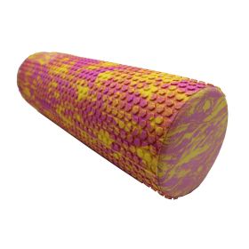 Taffy Honey Comb EVA Foam Roller – Deep Tissue Massage Roller for Muscle Recovery & Mobility Training – Green-Black (Material: EVA Foam, Color: yellow-pink)