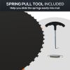 12' Trampoline Mat for 5.5" Springs-Black