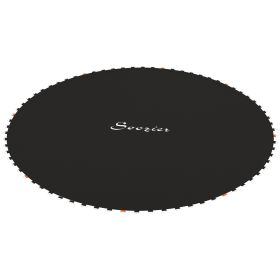 12' Trampoline Mat for 5.5" Springs-Black (Option: Black-530x450x100 mm)