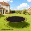 12' Trampoline Mat for 5.5" Springs-Orange