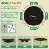 12' Trampoline Mat for 5.5" Springs-Orange