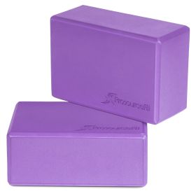 Foam Yoga Blocks (Option: Purple)