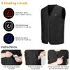 USB Heated Vest with 5 Heating Zones | 3 Temp Settings