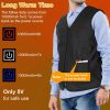 USB Heated Vest with 5 Heating Zones | 3 Temp Settings