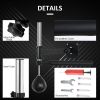 Wall Mount Adjustable Speed Bag for Boxing & MMA