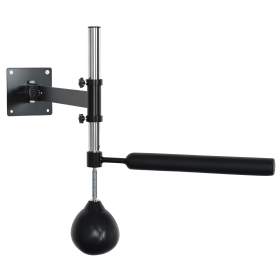 Wall Mount Adjustable Speed Bag for Boxing & MMA (Option: Black-740x240x250 mm)