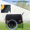 Heavy-Duty Bike Wagon Trailer with Waterproof Cover & Box