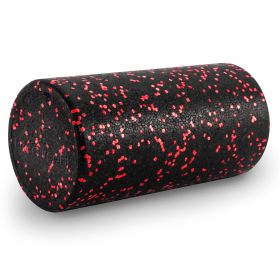 High Density Speckled Foam Roller Black/Red (Option: 12x16-in)