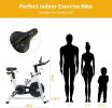 Silent Magnetic Indoor Stationary Bike with Belt Drive & LCD
