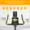 Silent Magnetic Indoor Stationary Bike with Belt Drive & LCD