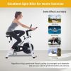 Silent Magnetic Indoor Stationary Bike with Belt Drive & LCD